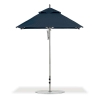 6.5 Foot Square Aluminum Rib Market Umbrella with Marine Grade Fabric Canopy