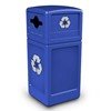 42 Gallon Recycle Top Plastic Trash Receptacle