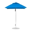 6.5 foot Square Fiberglass Market Umbrella with Marine Grade Canopy