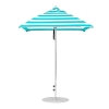 6.5 foot Square Fiberglass Market Umbrella with Marine Grade Canopy