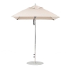 6.5 foot Square Fiberglass Market Umbrella with Marine Grade Canopy