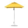 6.5 foot Square Fiberglass Market Umbrella with Marine Grade Canopy