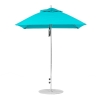 6.5 foot Square Fiberglass Market Umbrella with Marine Grade Canopy