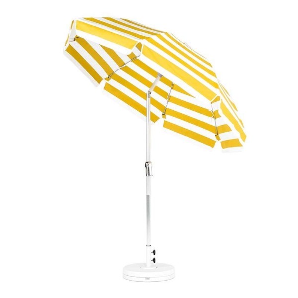 7.5 Foot Commercial Grade Patio Tilt Umbrella with Marine Grade Fabric