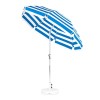 7.5 Foot Commercial Grade Patio Tilt Umbrella with Marine Grade Fabric