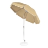 7.5 Foot Commercial Grade Patio Tilt Umbrella with Marine Grade Fabric