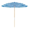 7.5 Foot Diameter Fiberglass Beach Umbrella