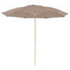 7.5 Foot Diameter Fiberglass Beach Umbrella