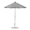 7.5 foot Diameter Fiberglass Crank Lift Market Umbrella