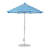 7.5 foot Diameter Fiberglass Crank Lift Market Umbrella