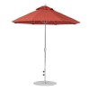 7.5 foot Diameter Fiberglass Crank Lift Market Umbrella