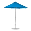 7.5 foot Diameter Fiberglass Crank Lift Market Umbrella