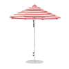 7.5 Foot Diameter Fiberglass Market Umbrella, Marine Grade Canopy