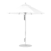 7.5 Foot Diameter Fiberglass Market Umbrella, Marine Grade Canopy