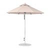 7.5 Foot Diameter Fiberglass Market Umbrella, Marine Grade Canopy