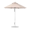 7.5 Foot Diameter Fiberglass Market Umbrella, Marine Grade Canopy