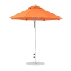 7.5 Foot Diameter Fiberglass Market Umbrella, Marine Grade Canopy