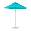 7.5 Foot Diameter Fiberglass Market Umbrella, Marine Grade Canopy