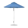 7.5 Foot Diameter Fiberglass Market Umbrella, Marine Grade Canopy