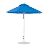 7.5 Foot Diameter Fiberglass Market Umbrella, Marine Grade Canopy