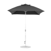 7.5 foot Square Fiberglass Crank Market Umbrella with Marine Grade Canopy