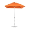 7.5 foot Square Fiberglass Crank Market Umbrella with Marine Grade Canopy