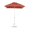 7.5 foot Square Fiberglass Crank Market Umbrella with Marine Grade Canopy