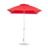 7.5 foot Square Fiberglass Crank Market Umbrella with Marine Grade Canopy