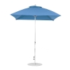 7.5 foot Square Fiberglass Crank Market Umbrella with Marine Grade Canopy