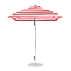 7.5 foot Square Fiberglass Market Umbrella with Marine Grade Canopy