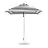 7.5 foot Square Fiberglass Market Umbrella with Marine Grade Canopy