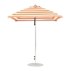 7.5 foot Square Fiberglass Market Umbrella with Marine Grade Canopy