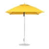 7.5 foot Square Fiberglass Market Umbrella with Marine Grade Canopy