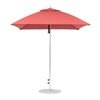 7.5 foot Square Fiberglass Market Umbrella with Marine Grade Canopy