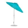 7.5 ft. Diameter Fiberglass Market Umbrella, Crank Auto Tilt, Marine Grade Canopy