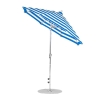 7.5 ft. Diameter Fiberglass Market Umbrella, Crank Auto Tilt, Marine Grade Canopy