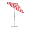 7.5 ft. Diameter Fiberglass Market Umbrella, Crank Auto Tilt, Marine Grade Canopy