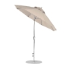 7.5 ft. Diameter Fiberglass Market Umbrella, Crank Auto Tilt, Marine Grade Canopy