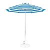 7.5 foot Diameter Fiberglass Patio Umbrella, Market Style with Marine Grade Canopy