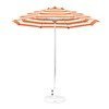 7.5 foot Diameter Fiberglass Patio Umbrella, Market Style with Marine Grade Canopy
