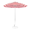 7.5 foot Diameter Fiberglass Patio Umbrella, Market Style with Marine Grade Canopy