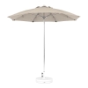 7.5 foot Diameter Fiberglass Patio Umbrella, Market Style with Marine Grade Canopy