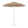 7.5 foot Diameter Fiberglass Patio Umbrella, Market Style with Marine Grade Canopy