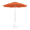 7.5 foot Diameter Fiberglass Patio Umbrella, Market Style with Marine Grade Canopy