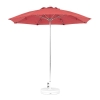 7.5 foot Diameter Fiberglass Patio Umbrella, Market Style with Marine Grade Canopy