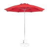7.5 foot Diameter Fiberglass Patio Umbrella, Market Style with Marine Grade Canopy