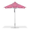 7.5 foot Square Aluminum Rib Market Umbrella, Marine Grade Top