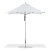 7.5 foot Square Aluminum Rib Market Umbrella, Marine Grade Top