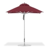 7.5 foot Square Aluminum Rib Market Umbrella, Marine Grade Top