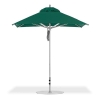 7.5 foot Square Aluminum Rib Market Umbrella, Marine Grade Top